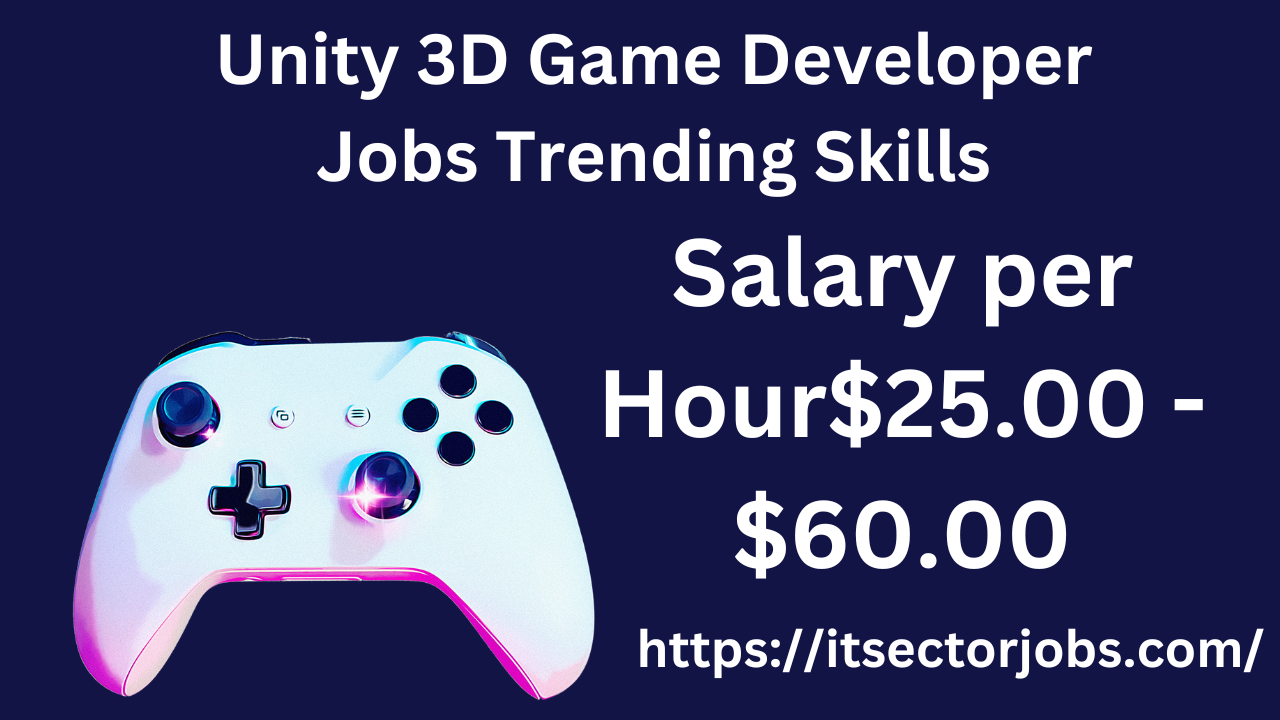 Unity 3D Game Developer Jobs