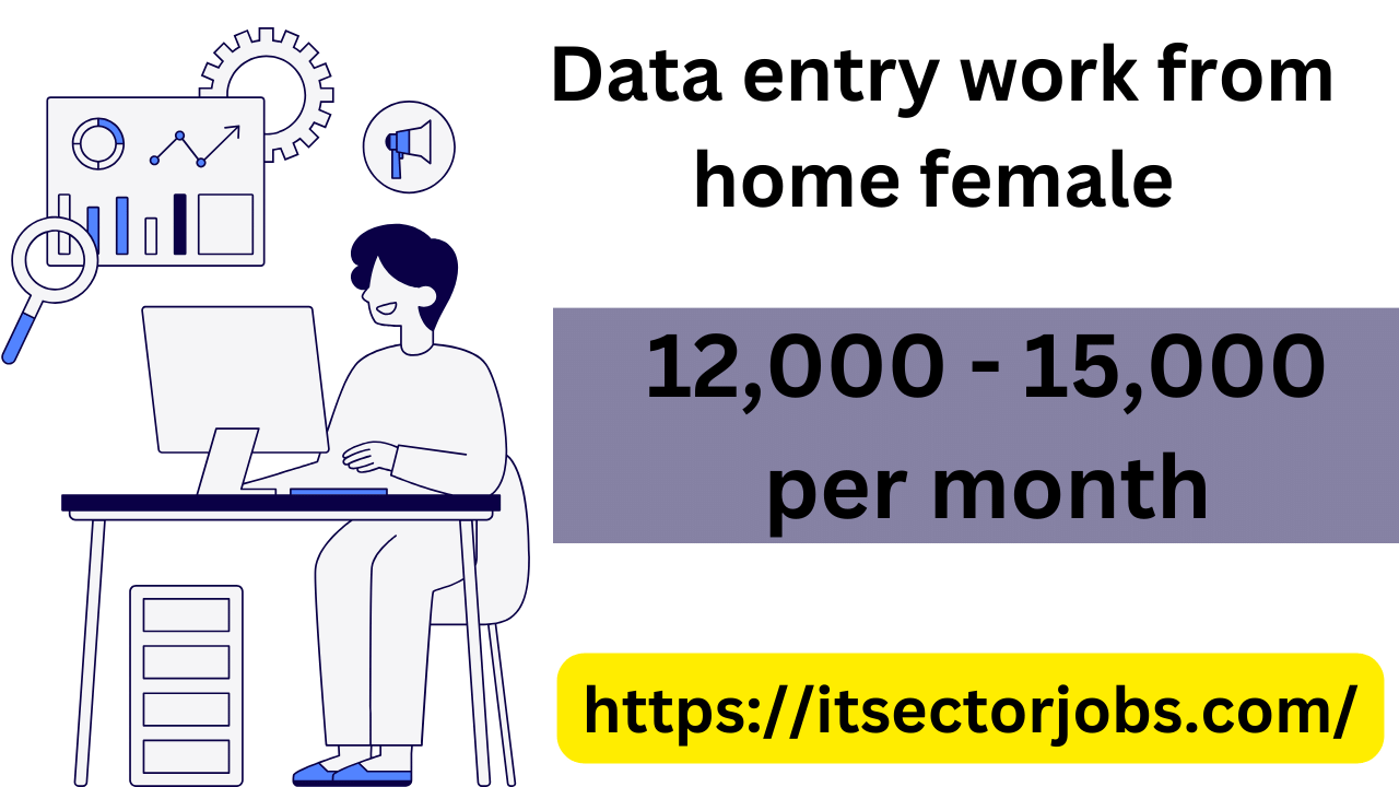 Data entry work from home female
