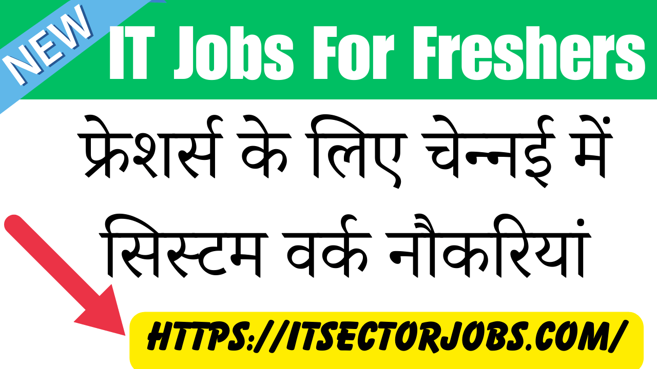 IT Jobs For Freshers