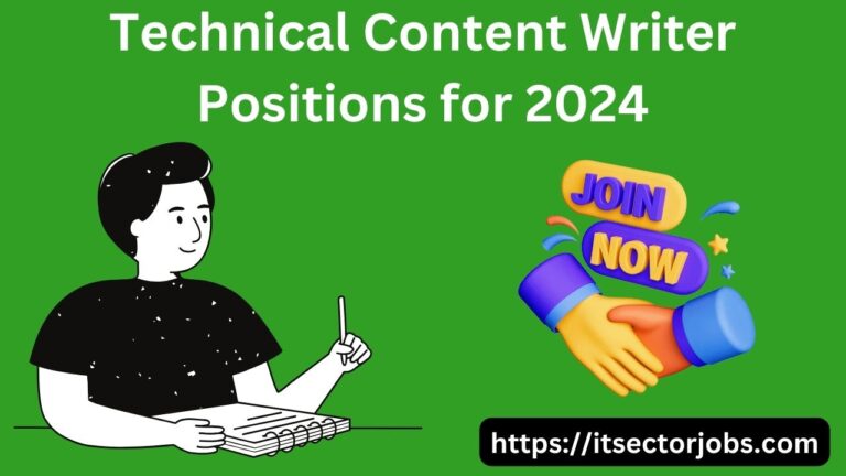 In-Demand Technical Content Writer Positions for 2024